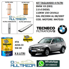 TAGLIANDO 4 FILTRI E OLIO