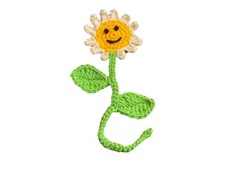 Bookmark Sunflower Crochet