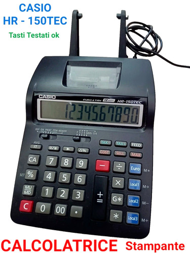 Calcolatrice stampante casio - calcolatrice, e