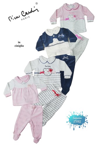Completo neonata ciniglia