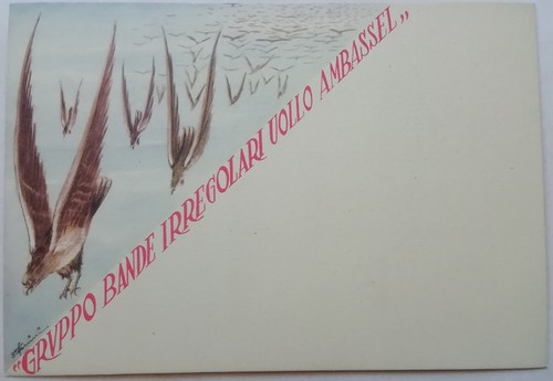 Cartolina gruppo bande - gruppo,