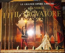 il trovatore. verdi. grandi opere liriche. op.completa 4LP VINILI giuseppe verdi