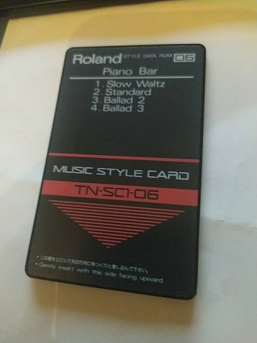 Style card sc1 - card, for