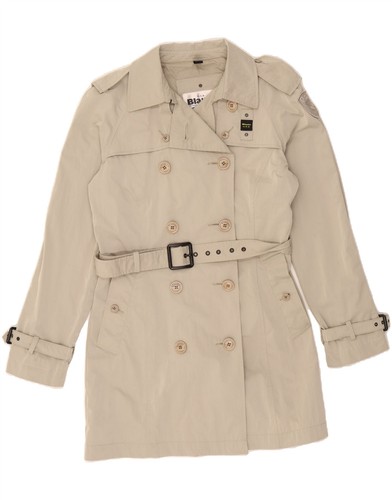 Blauer trench cappotto donna - trench,