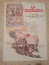 Manifesto poster afiche 2F HARD PORN SEXY LA COCCOLONA 1976 AB5