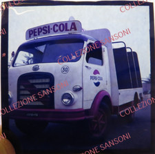 NEGATIVA FOTOGRAFICA - 1960ca " CAMION OM - OFFICINE MECCANICHE " PEPSI-COLA -
