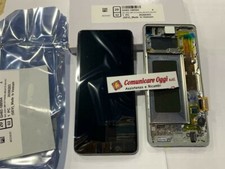 LCD DISPLAY DI RICAMBIO ORIGINALE SAMSUNG S10  G973  PRISM BLACK