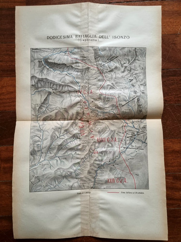 Caporetto battaglia isonzo - battaglia,