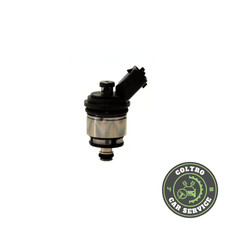 1 INIETTORE REVISIONATO PER LANDI RENZO ATTACCO FIAT METANO GPL TAPPO NERO