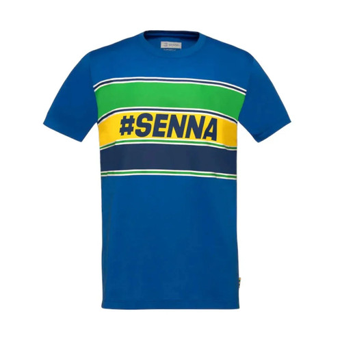 Shirt ayrton senna - a, righe