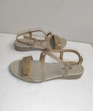 Nero Giardini 36 sandali bassi beige panna