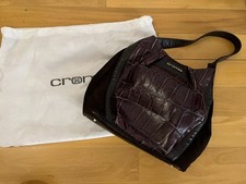 Borsa Cromia vera pelle effetto coccodrillo (con sacca)