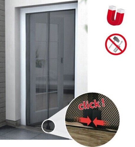 Zanzariera nera 120x240 con - nera,