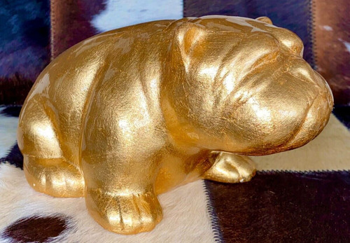 Sculture cane bulldog - cane,