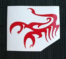 OFFERTA adesivo SCORPIONE scorpion sticker decal vynil vinile casco auto moto