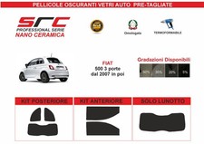 Pellicole Oscurante  Pre Tagliata  Fiat 500 3p dal 2007  in poi  SRC