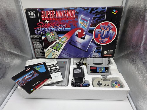 Super nintendo snes console - super,