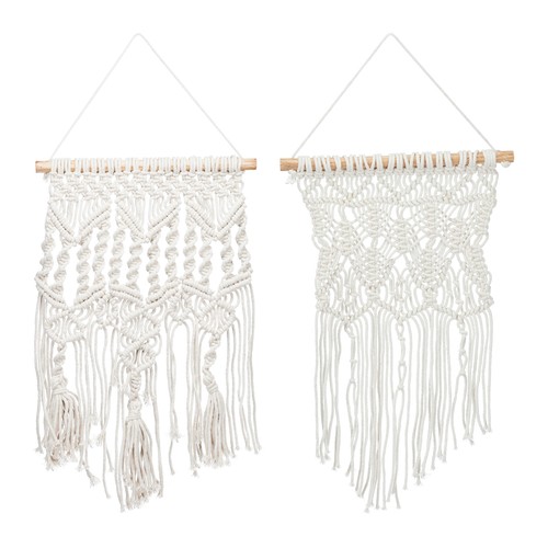 Arazzo macramè parete set - , 2