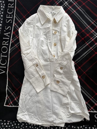 Abito camicia bianco zara - abito,