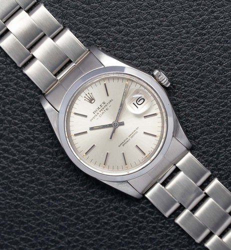 Rolex date 1500 silver dial - date,