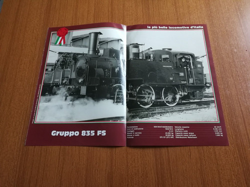 Locomotiva gruppo 835 - 835, fs