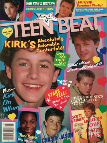 Teen beat magazine aprile 1987 - beat,
