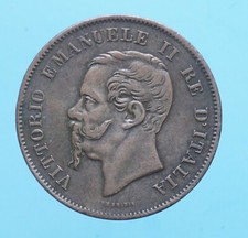 VITTORIO EMANUELE II 5 CENTESIMI 1861 BOLOGNA MONETE DA COLLEZIONE RAME COPPER