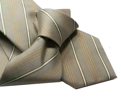 Cravatta beige righe - beige, a