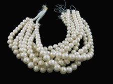 Collana da Donna in Perle Vere acqua dolce di Fiume e Coltivate Collier Gioiello