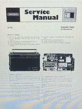 Grundig Satellit 3400 Service
