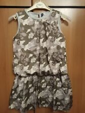 Vestito Abito Bimba 8 Anni Original Marines Fantasia Mimetica