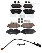 KIT PASTIGLIE ANTERIORI E POSTERIORI SENSORI IVECO DAILY 35C10 35C12 35C15 35C18