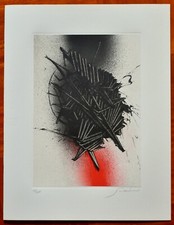 EMILIO SCANAVINO litografia del 1983  ''SENZA TITOLO'' (ns.rif.19)