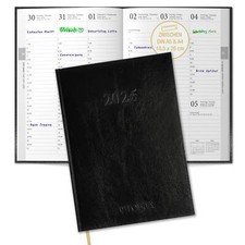 Calendario a libro 2026 18x26 cm libro prenotazioni calendario agenda calendario 26