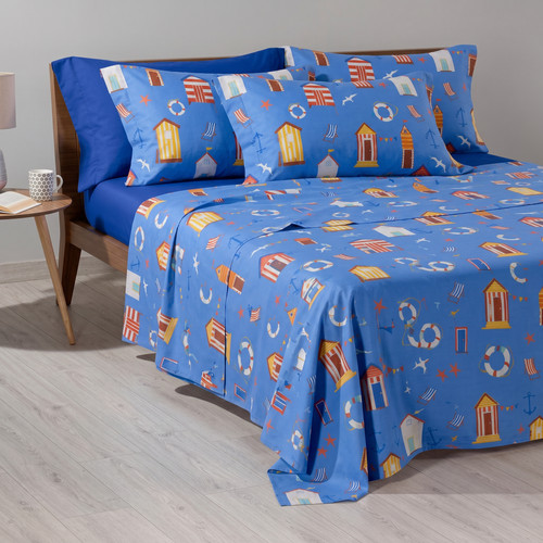 Set lenzuola bassetti cabana - set,