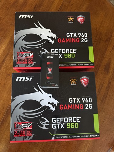 Msi gtx 960 gaming sli - gtx, (2x)