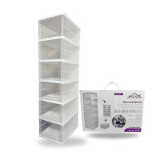 Scarpiera Pieghevole 6 Ripiani