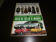 2 ALBUM DI FIGURINE CORRIERE DEI PICCOLI PROMESSI SPOSI-AUTO DEL MONDO COMPLETI