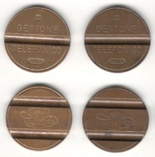 N°2 GETTONE TELEFONICO IPM