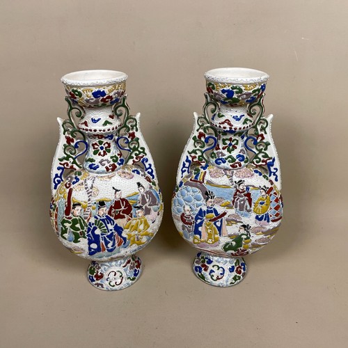 Coppia rari vasi antichi - coppia,