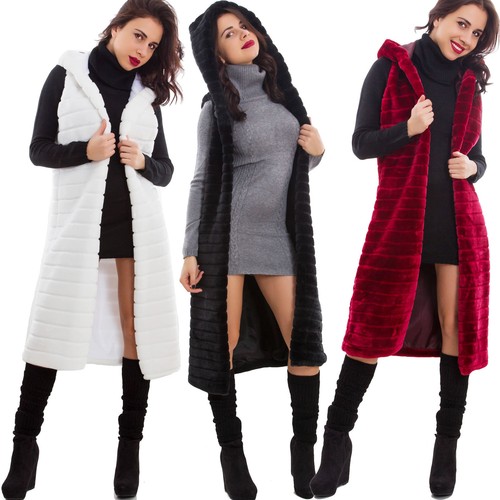 Pelliccia ecologica donna