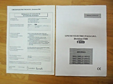 Manuale d'istruzioni Dichiarazione di conformità SALDATRICE MIG SKILLWELD 2503/2