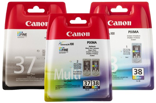 Canon pg37 cl38 - pg37+cl38, stampante