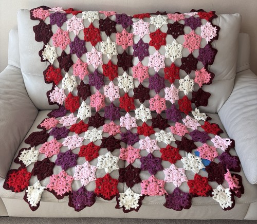 Bellissima coperta fatta - , a