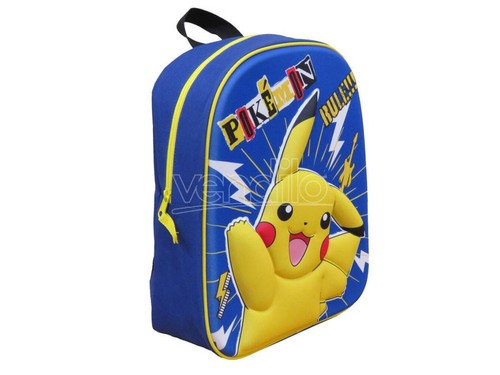 Pokemon pikachu zaino 30cm - pokemon, 3d