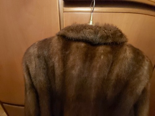 Pelliccia visone marrone - di,