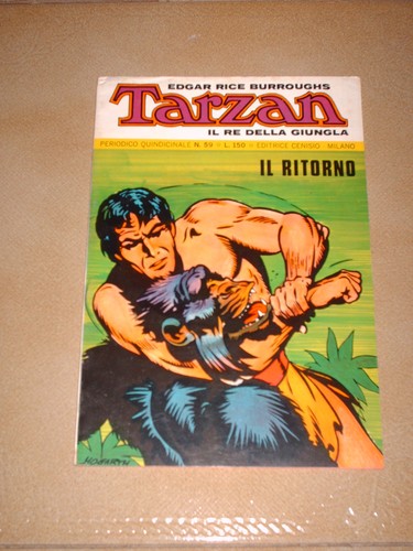 Tarzan edizioni cenisio - 59, --edizioni