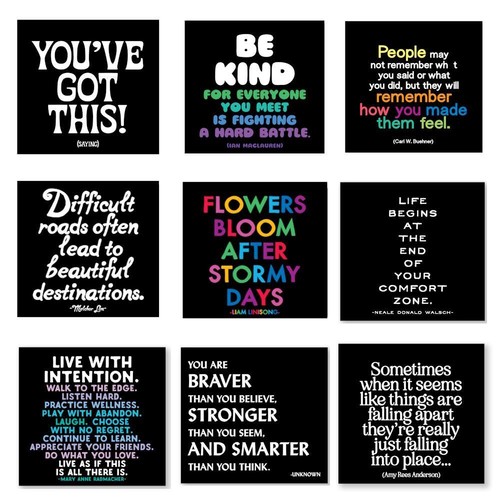 Quotable fridge magnet various - quotable,