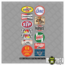 Set Adesivi Sponsor Racing