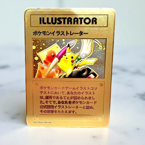 Carta pokemon illustratore - carta,